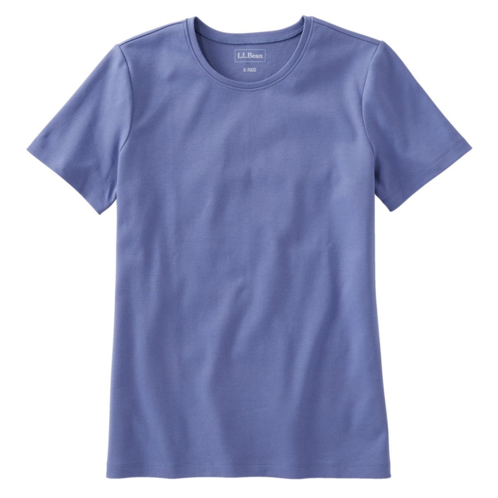L.L. Bean | Blue Crewneck Tee | Large Petite